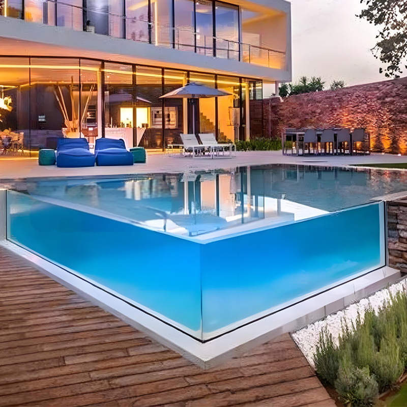 Why do hotels need to make acrylic swimm