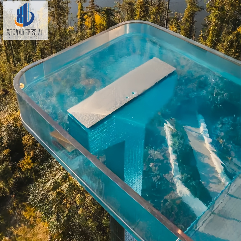 What are the advantages of acrylic swimm